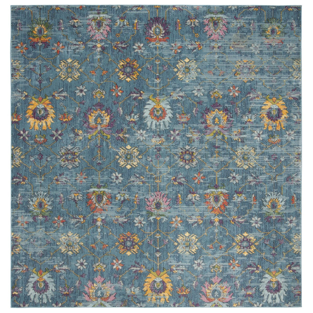 Safavieh MER107M Merlot 100 Blue / Multi Image 1