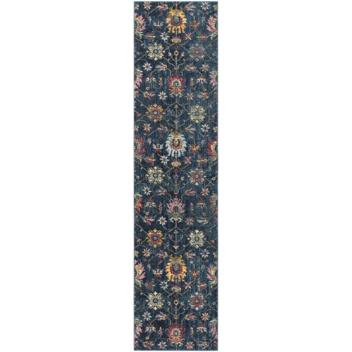 Safavieh MER107N Merlot 100 Navy / Multi Image 1