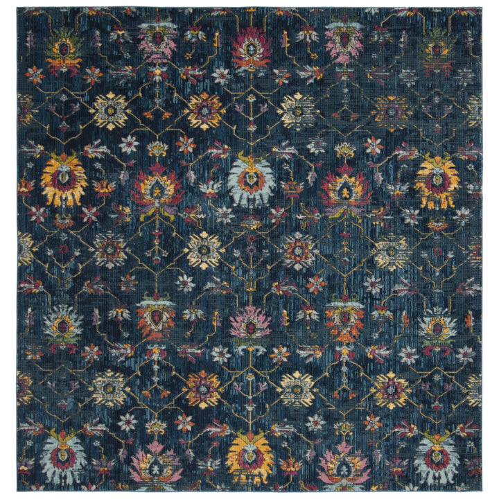 Safavieh MER107N Merlot 100 Navy / Multi Image 1