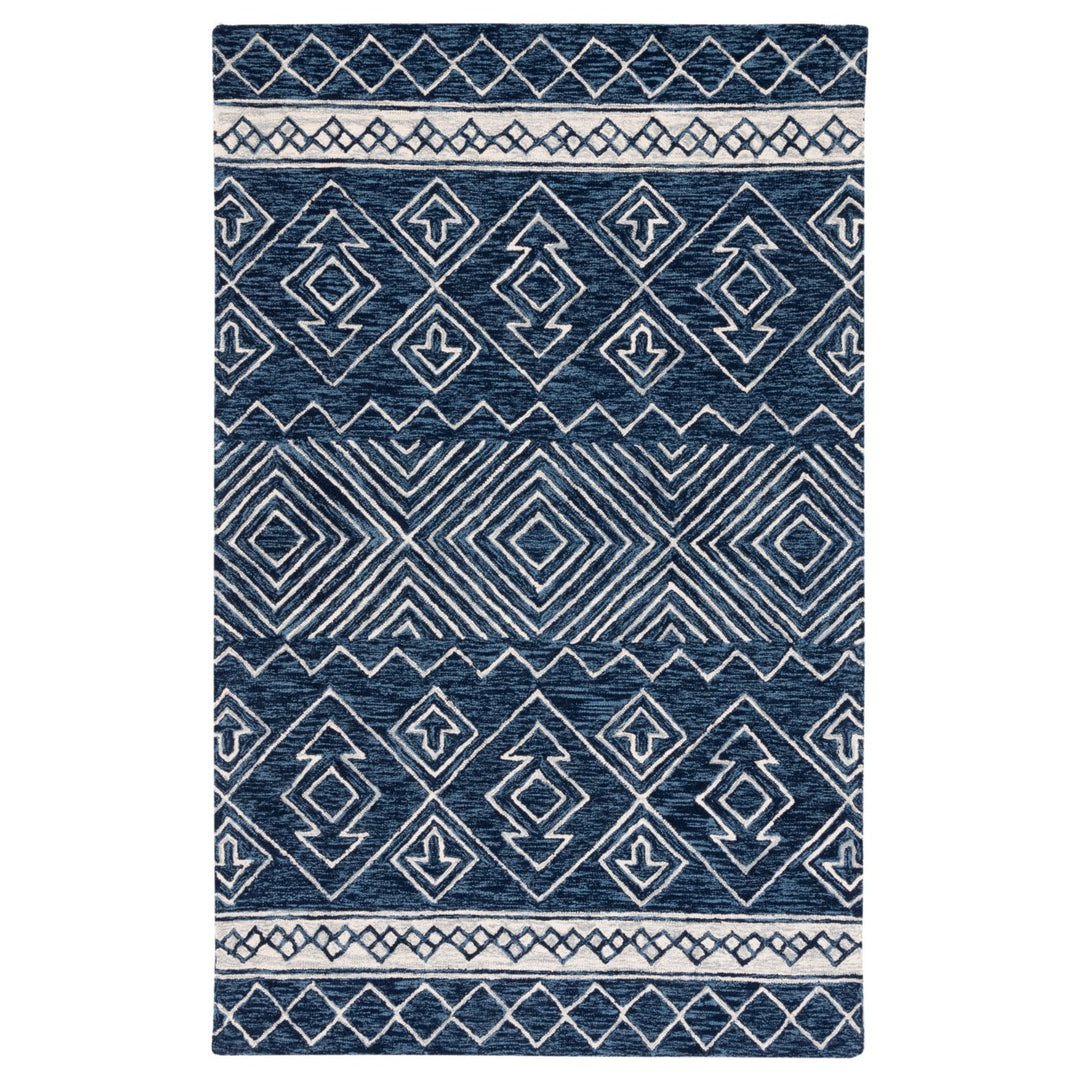 Safavieh MET459N Metro Navy / Ivory Image 1