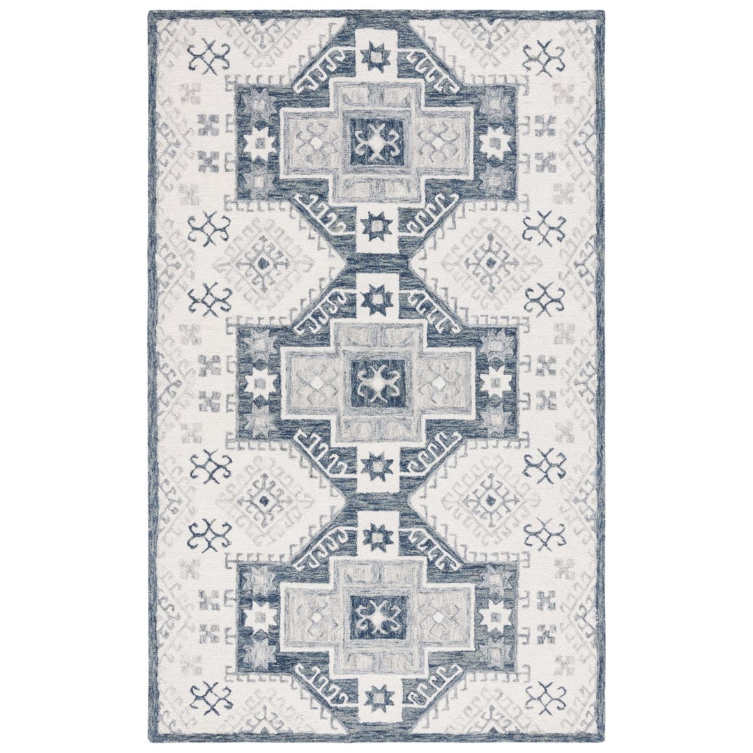 Safavieh MET479H Metro Ivory / Dark Grey Image 1