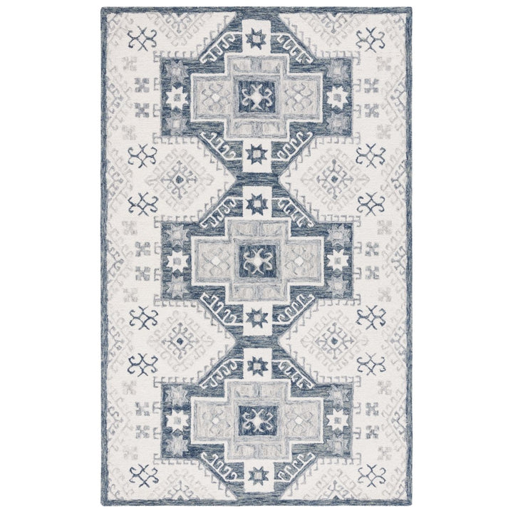 Safavieh MET479H Metro Ivory / Dark Grey Image 1