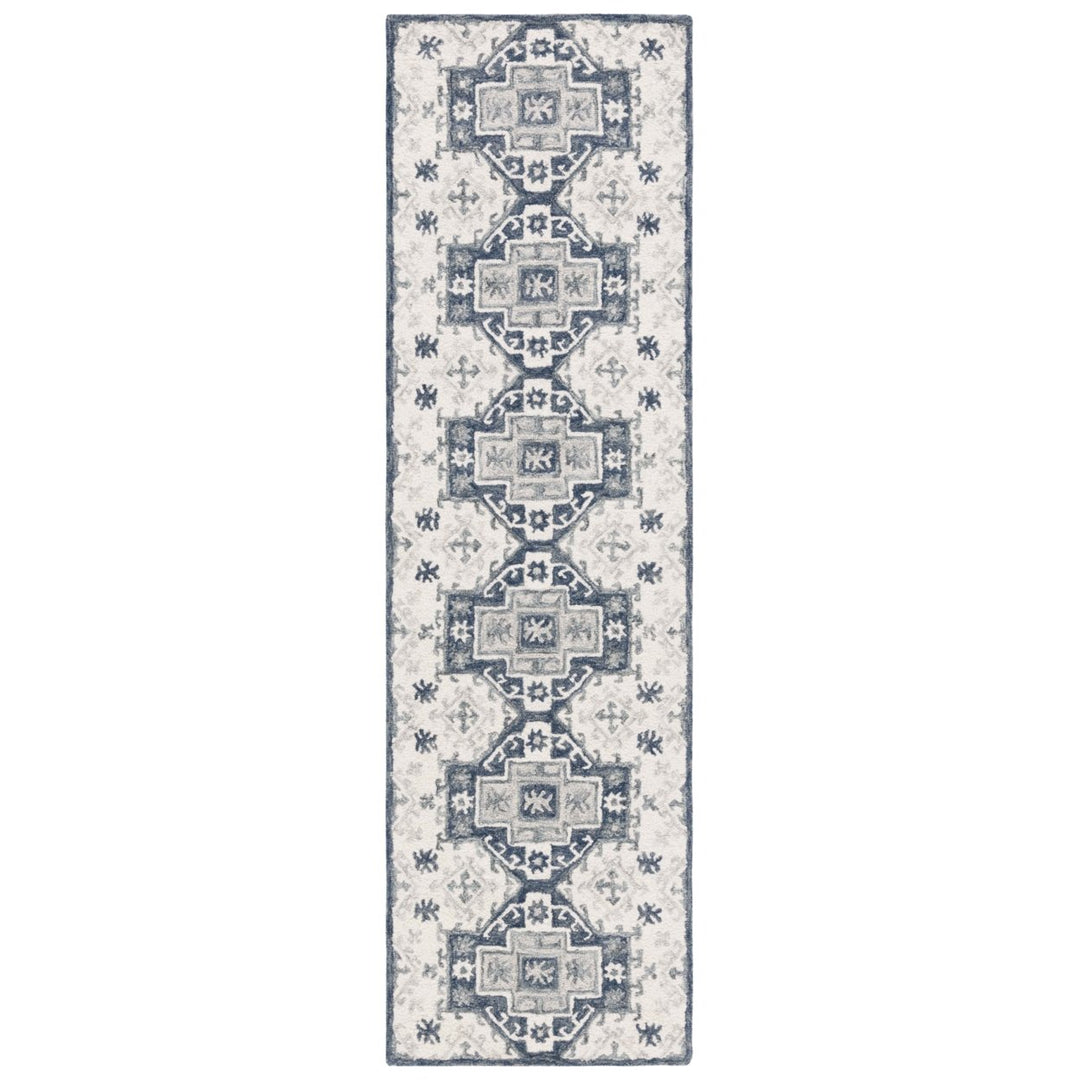 Safavieh MET479H Metro Ivory / Dark Grey Image 1