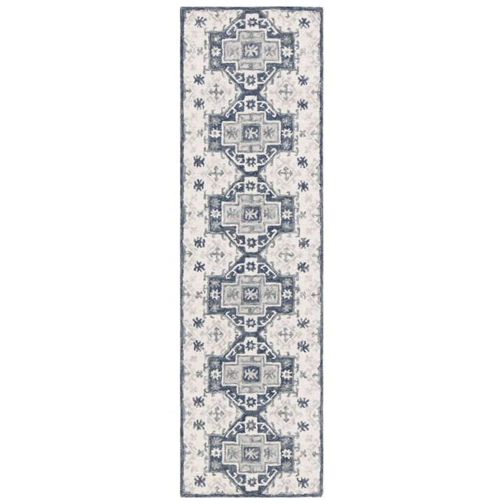 Safavieh MET479H Metro Ivory / Dark Grey Image 1