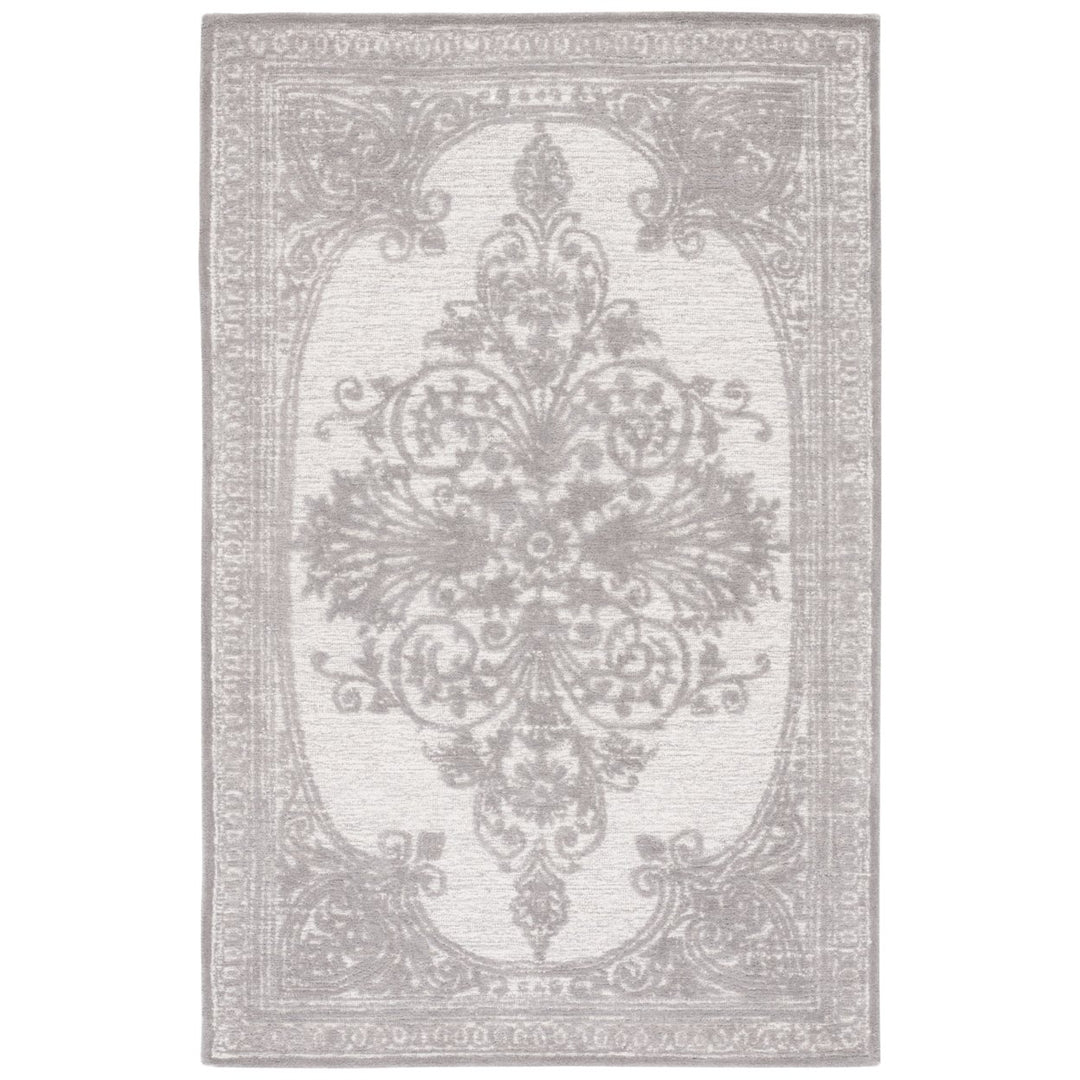 Safavieh MET616G Metro Dark Grey / Ivory Image 1