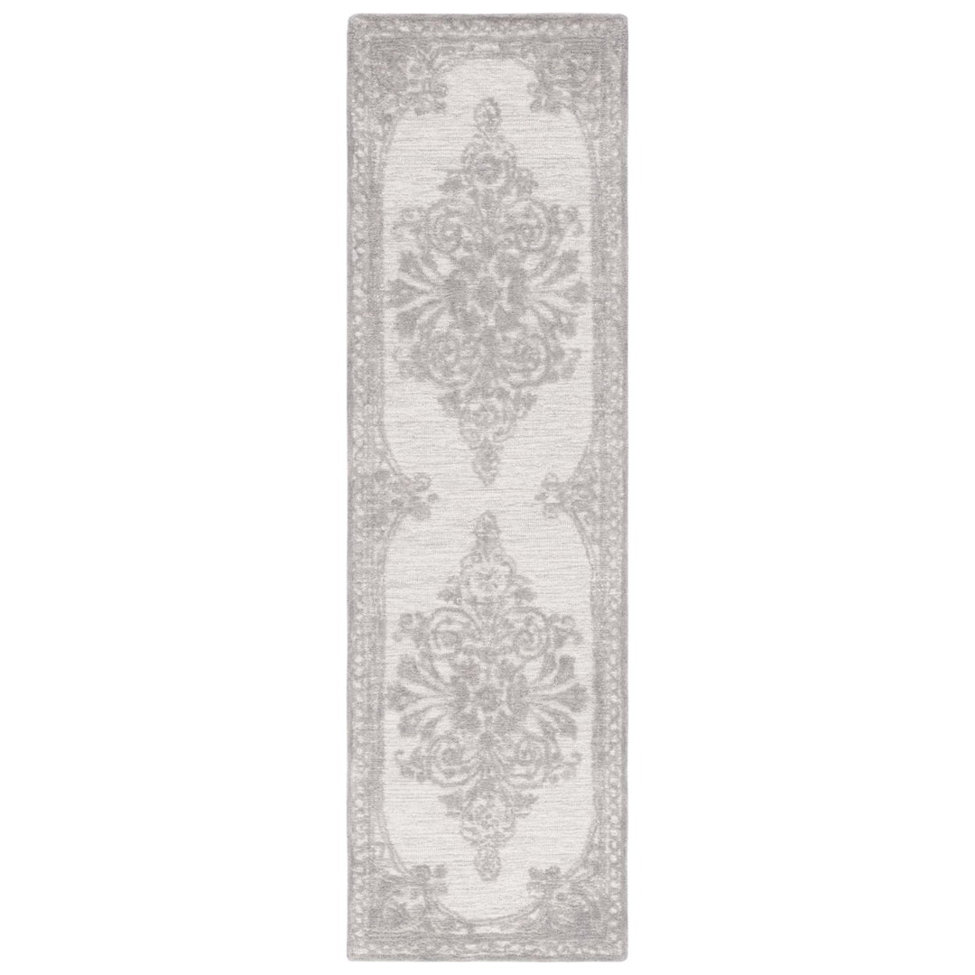 Safavieh MET616G Metro Dark Grey / Ivory Image 1