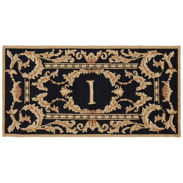 Safavieh MON219I Monogram Black Image 1