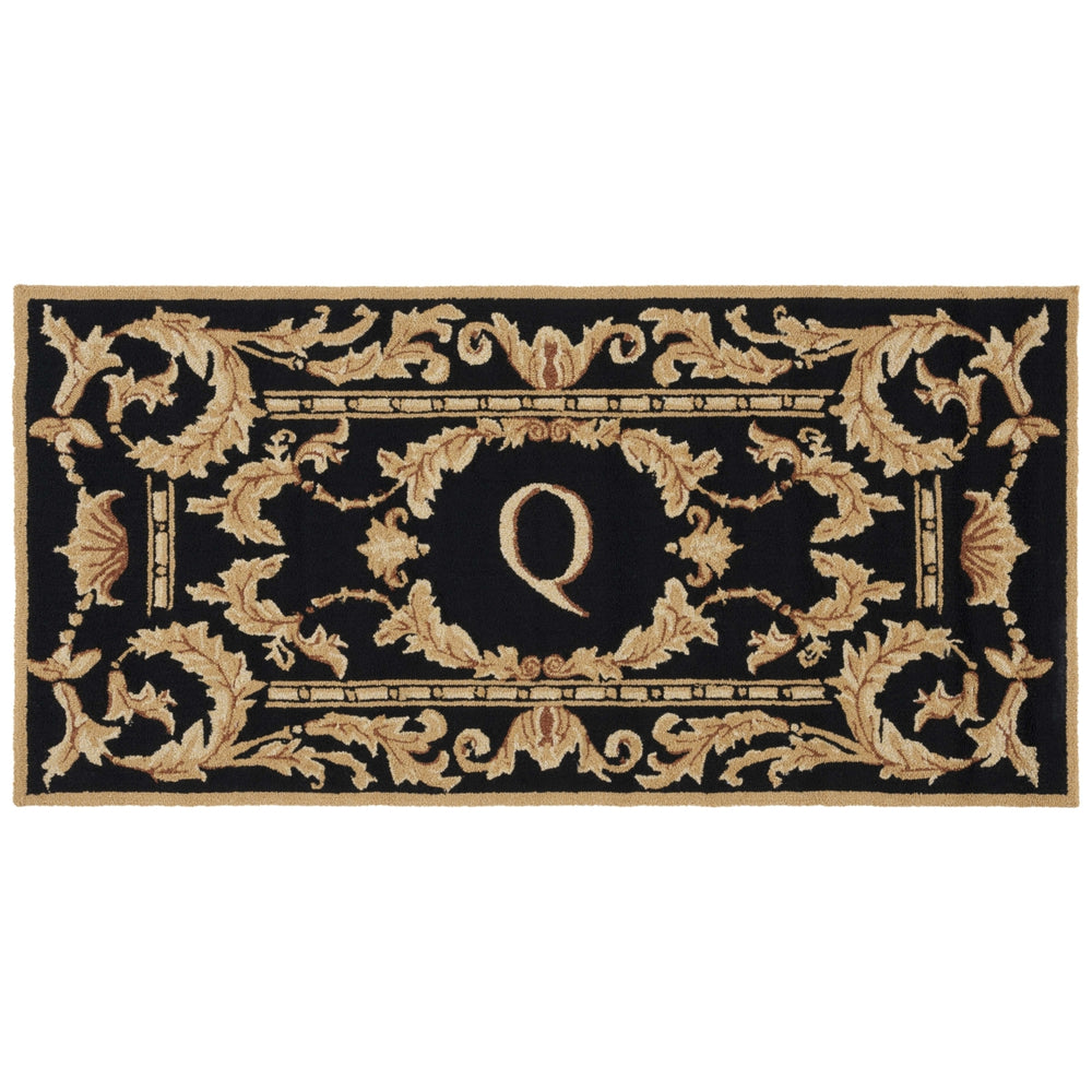 Safavieh MON219Q Monogram Black Image 2