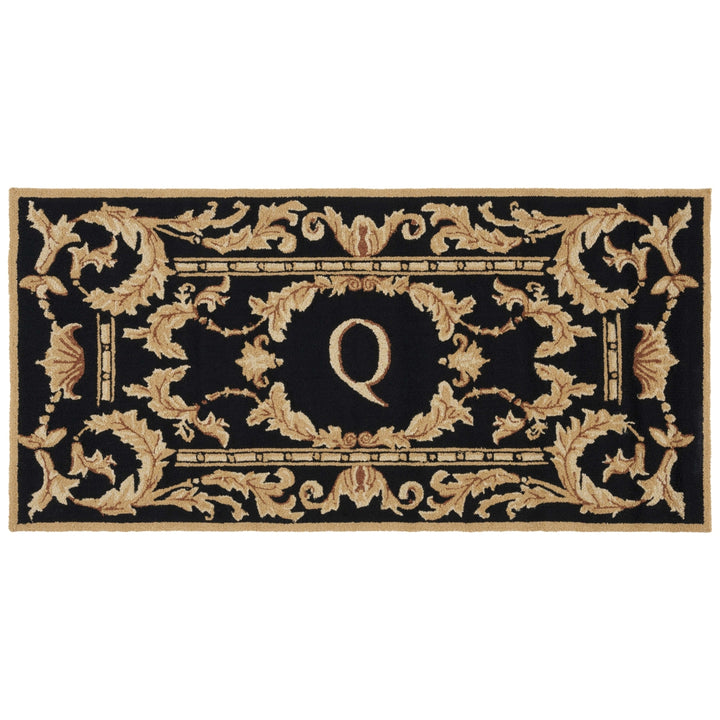 Safavieh MON219Q Monogram Black Image 2