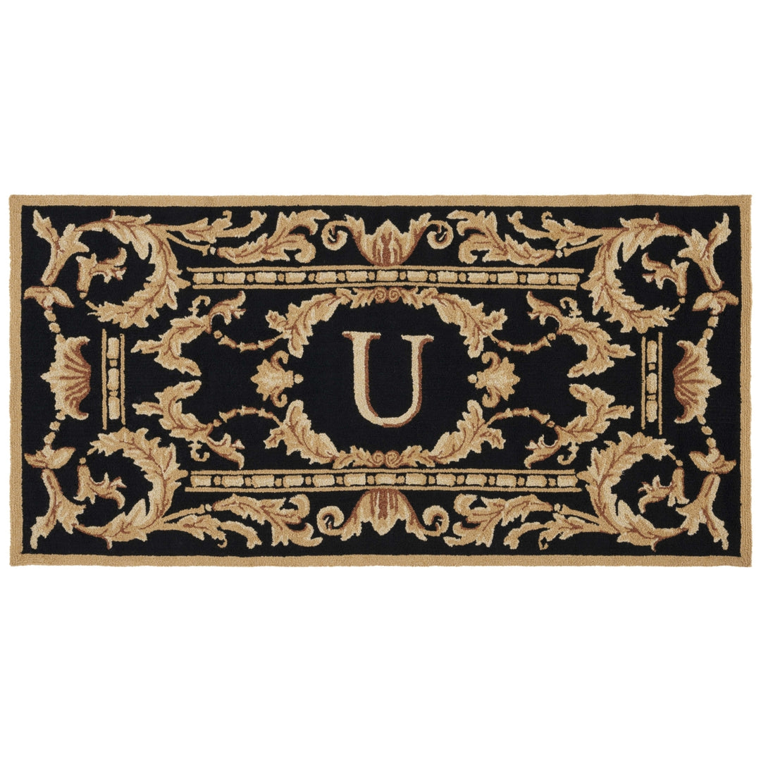 Safavieh MON219U Monogram Black Image 2