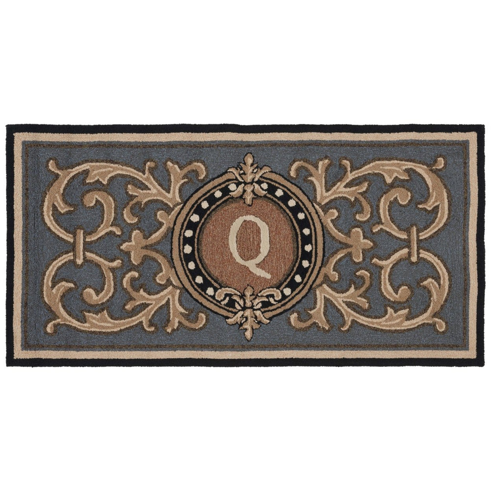 Safavieh MON222Q Monogram Blue Image 2