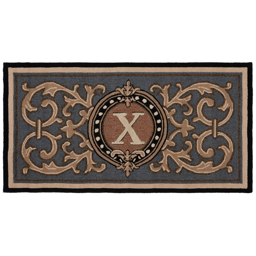 Safavieh MON222X Monogram Blue Image 2