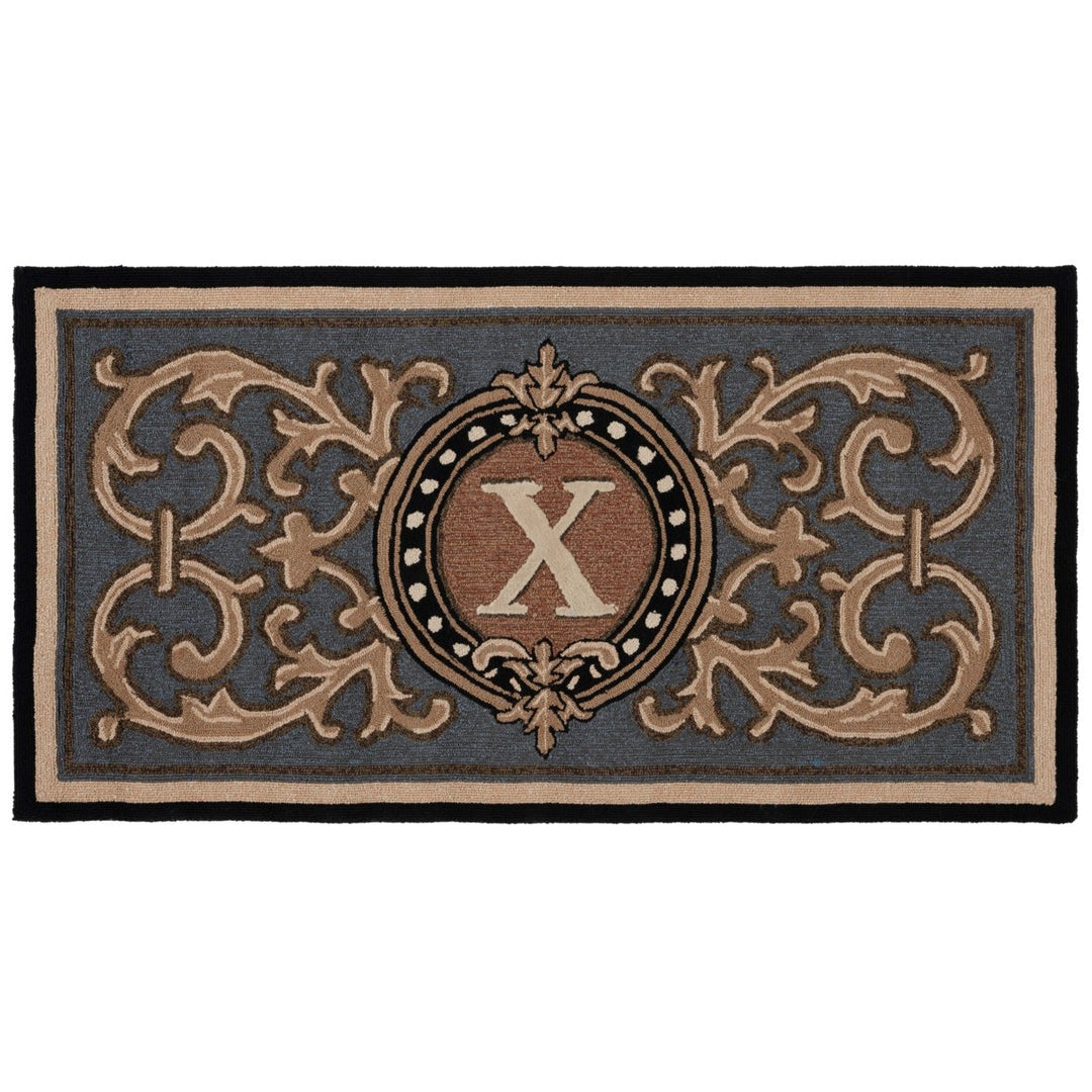 Safavieh MON222X Monogram Blue Image 2