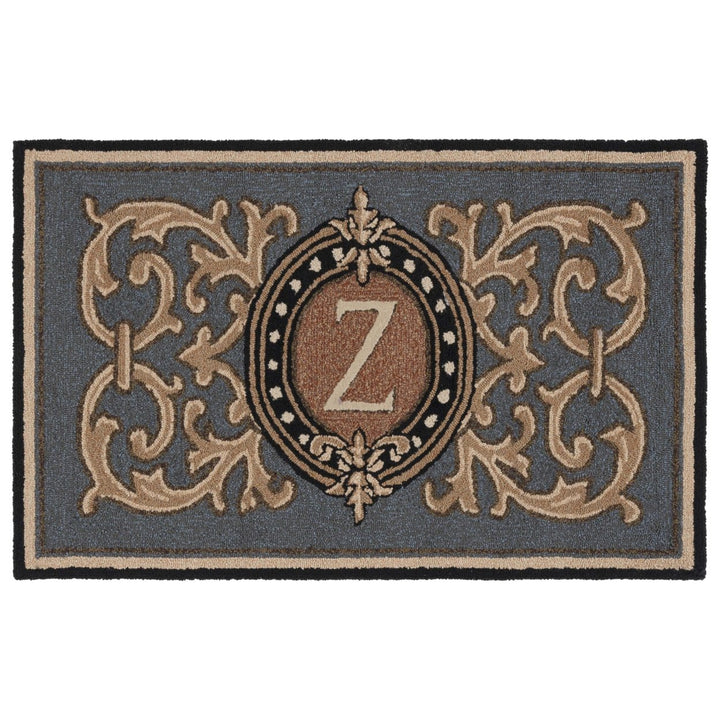 Safavieh MON222Z Monogram Blue Image 1