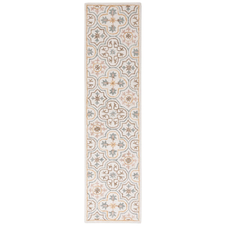 Safavieh MLP381A Micro-Loop Ivory / Grey Image 1