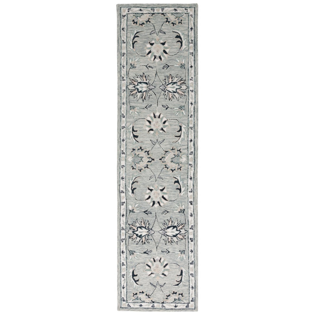 Safavieh MLP384F Micro-Loop Grey / Ivory Image 1