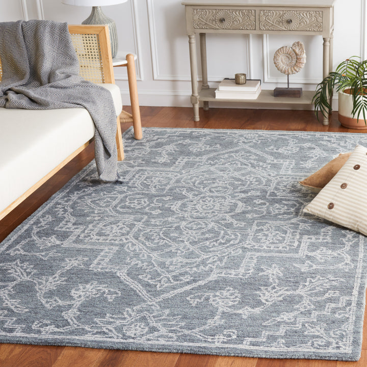 Safavieh MLP425G Micro-Loop Grey / Ivory Image 1