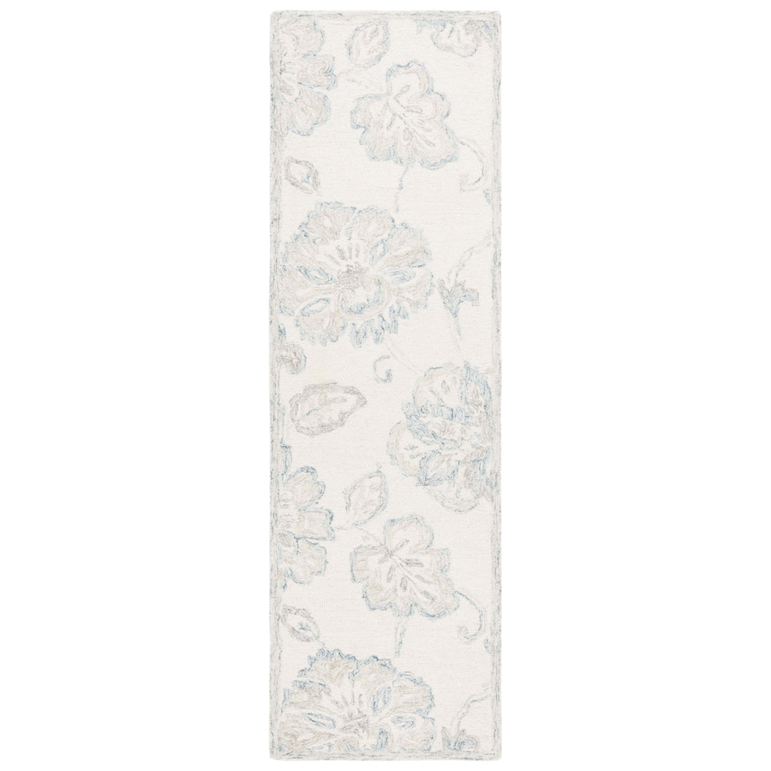 Safavieh MLP477A Micro-Loop Ivory / Blue Image 11