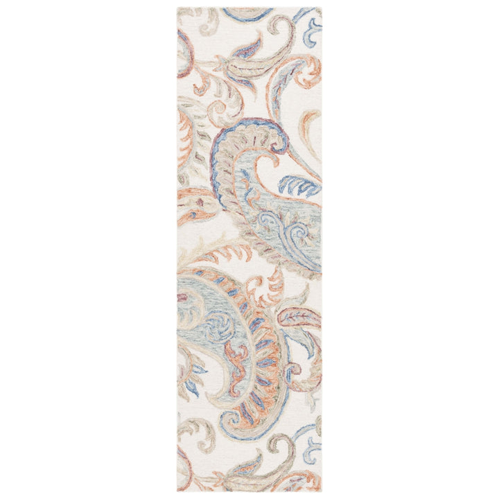 Safavieh MLP478P Micro-Loop Ivory / Rust Image 11