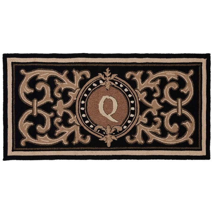 Safavieh MON226Q Monogram Black Image 2