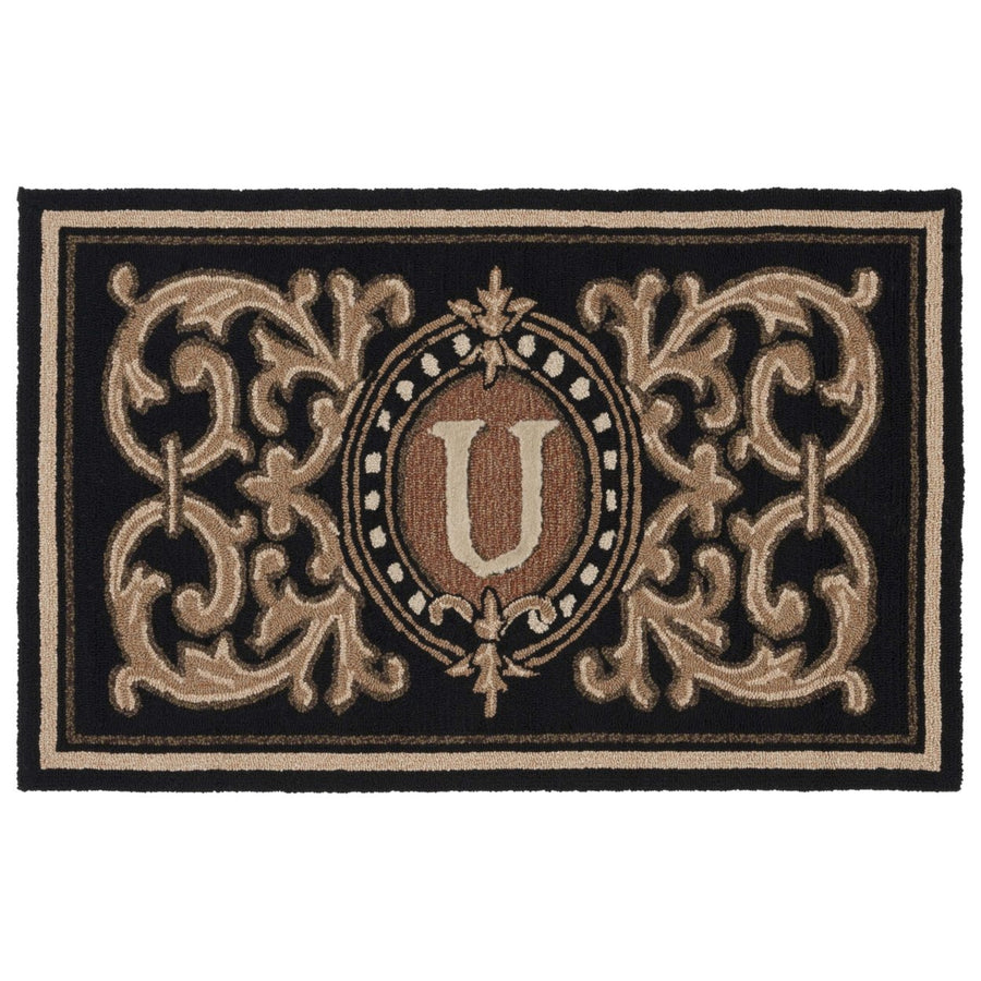 Safavieh MON226U Monogram Black Image 1