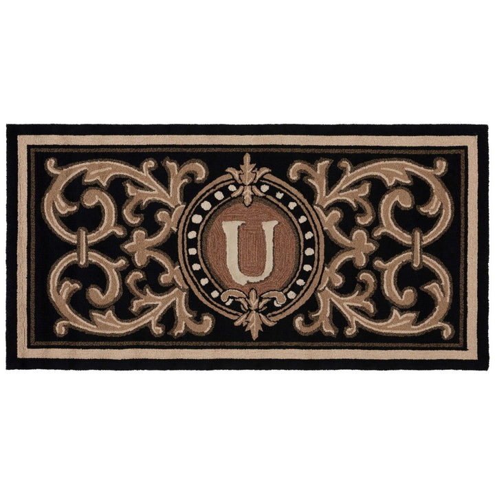 Safavieh MON226U Monogram Black Image 2