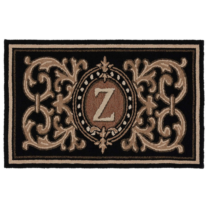 Safavieh MON226Z Monogram Black Image 1