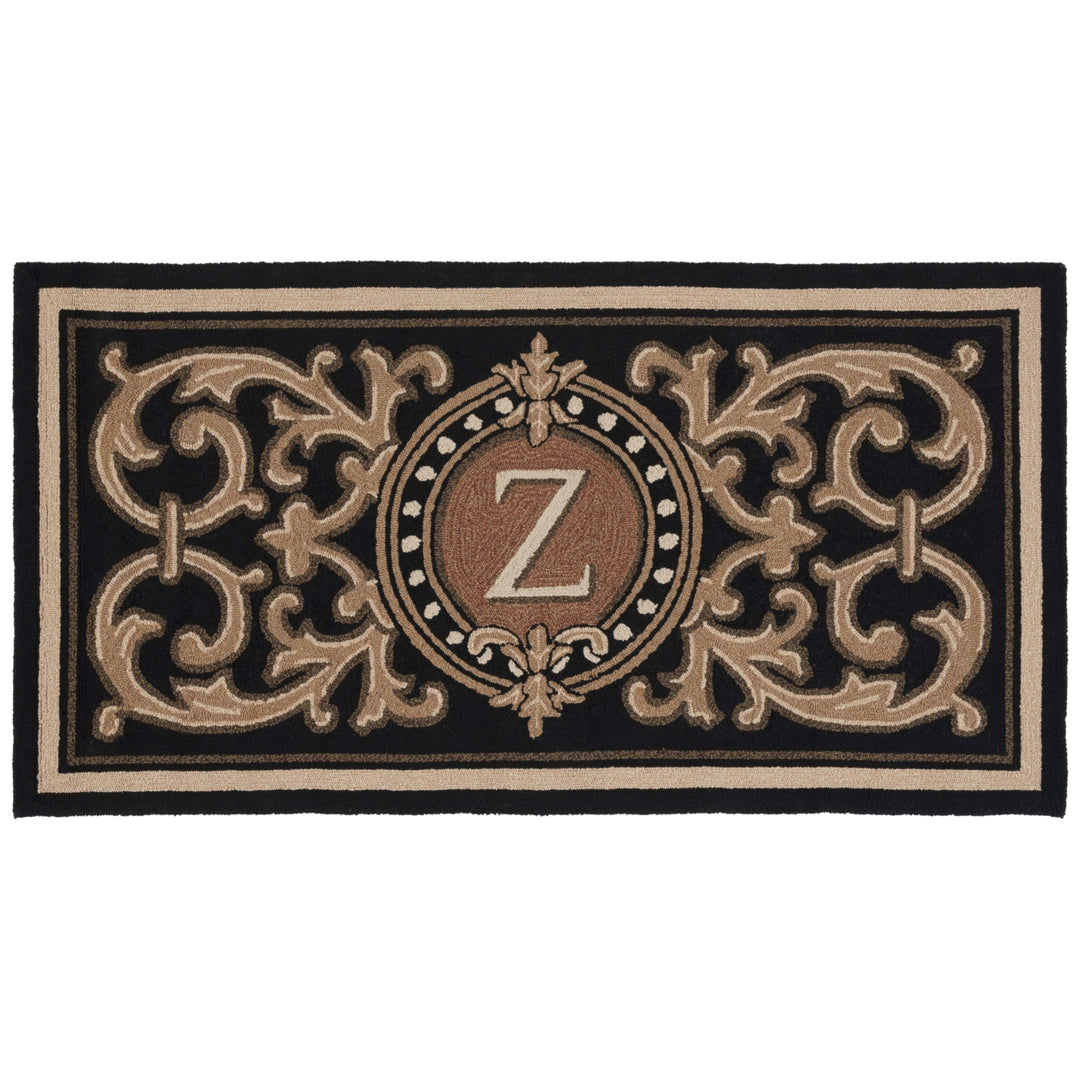 Safavieh MON226Z Monogram Black Image 1