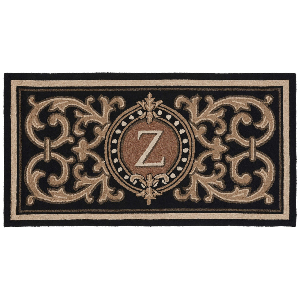 Safavieh MON226Z Monogram Black Image 2