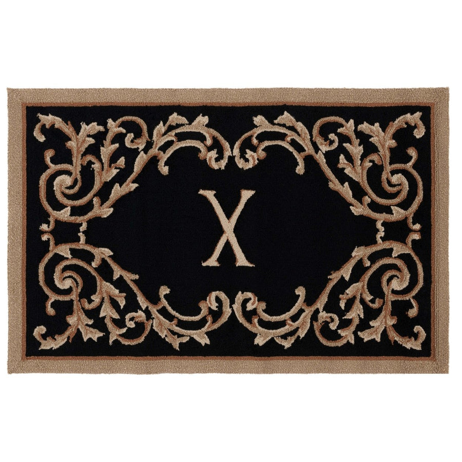 Safavieh MON228X Monogram Black Image 1