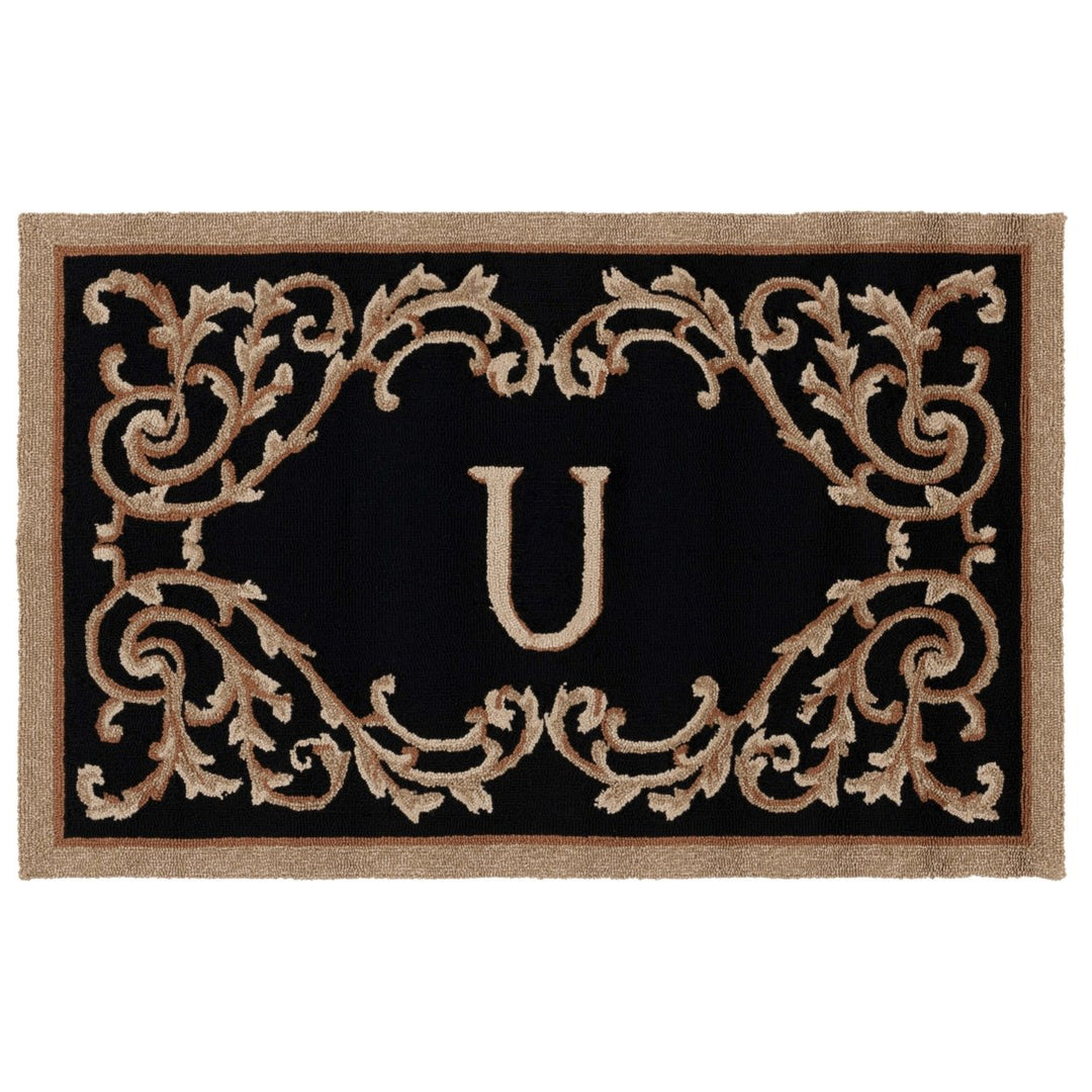 Safavieh MON228U Monogram Black Image 1