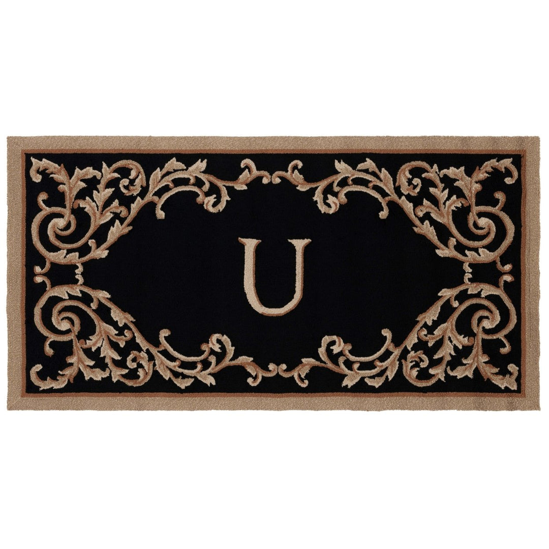 Safavieh MON228U Monogram Black Image 2