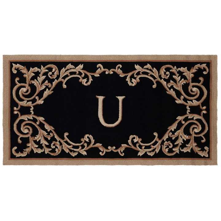 Safavieh MON228U Monogram Black Image 1