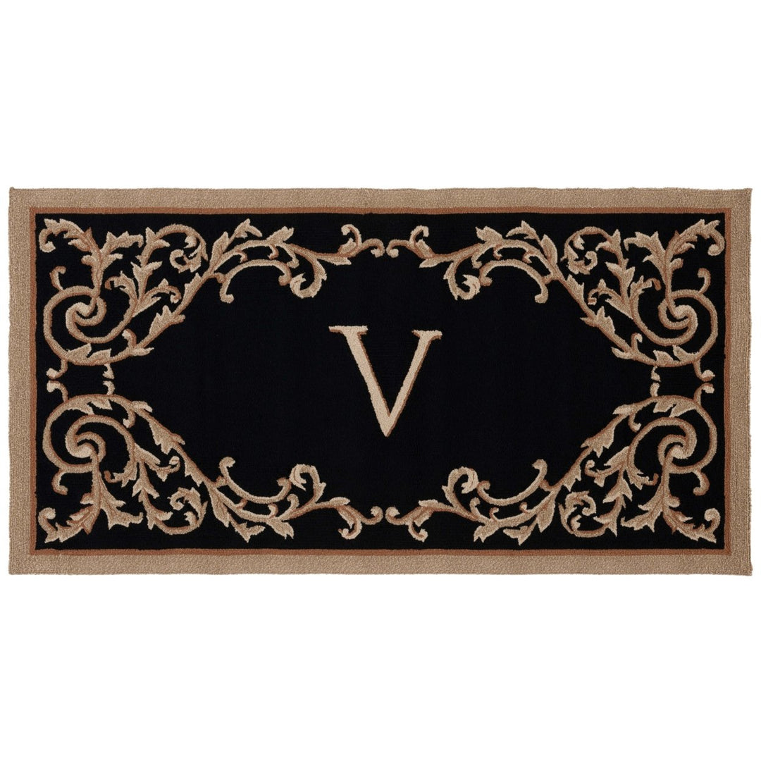 Safavieh MON228V Monogram Black Image 2