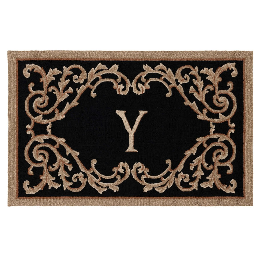 Safavieh MON228Y Monogram Black Image 1