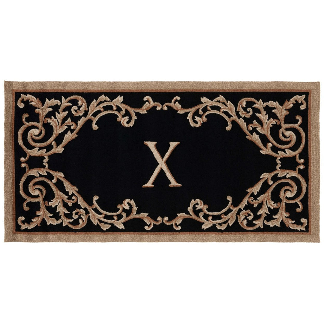 Safavieh MON228X Monogram Black Image 1