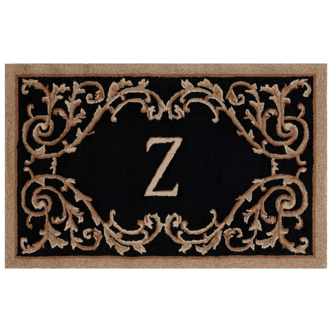 Safavieh MON228Z Monogram Black Image 1