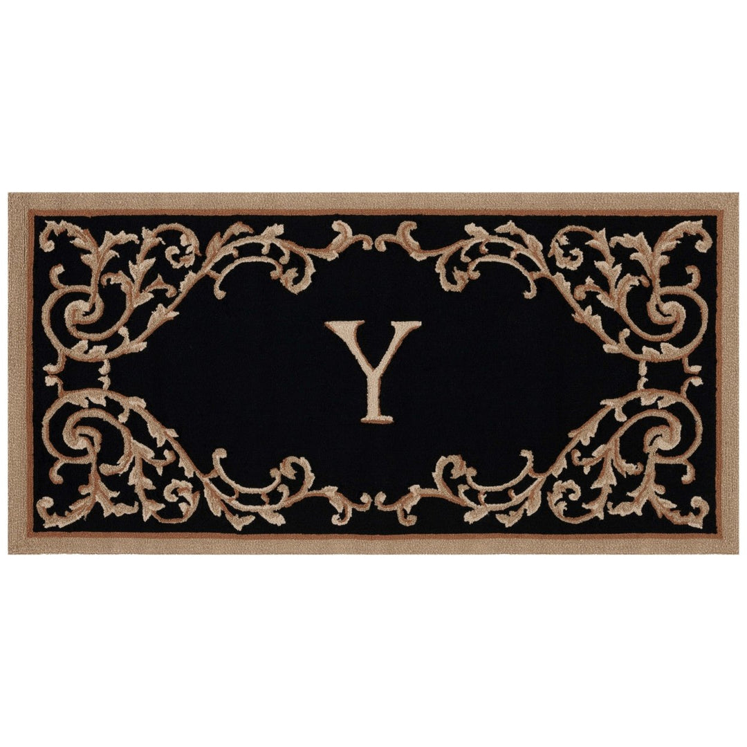 Safavieh MON228Y Monogram Black Image 2