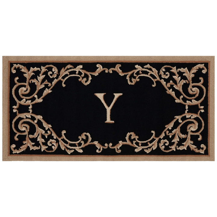 Safavieh MON228Y Monogram Black Image 2