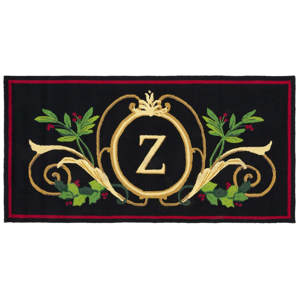 Safavieh MON242Z Monogram Black / Multi Image 2