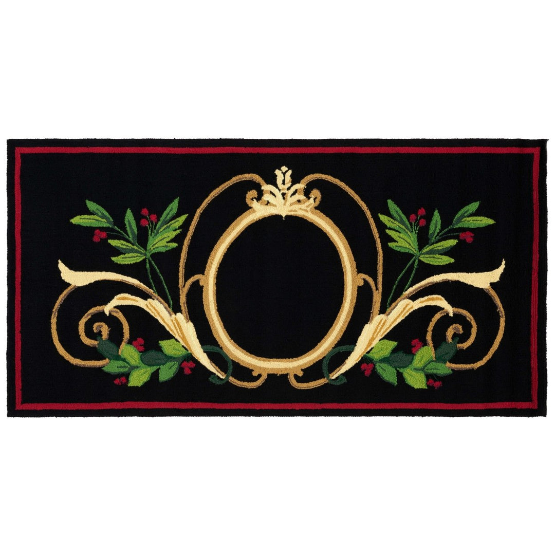 Safavieh MON243A Monogram Black / Multi Image 1