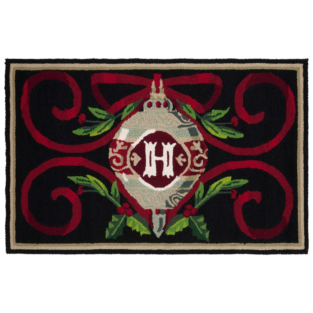 Safavieh MON244H Monogram Black / Multi Image 1