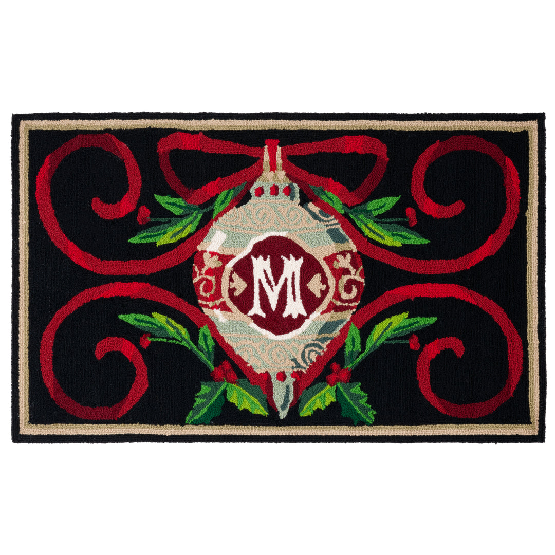 Safavieh MON244M Monogram Black / Multi Image 1