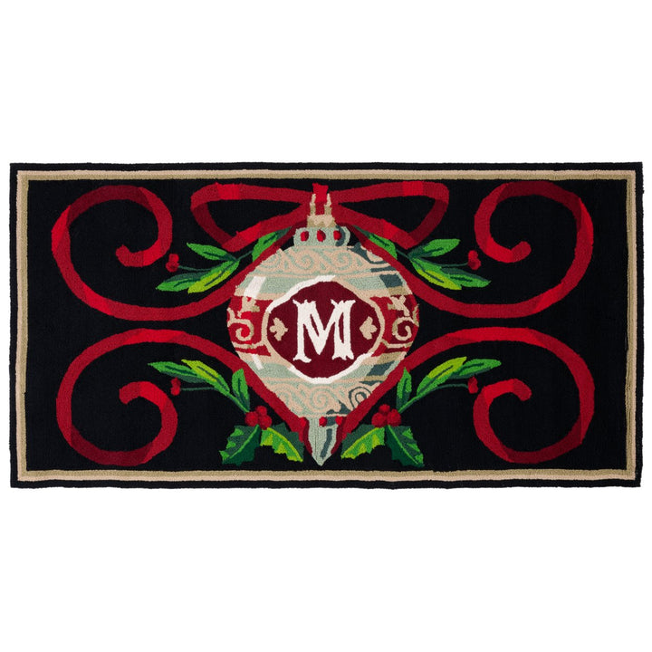 Safavieh MON244M Monogram Black / Multi Image 1