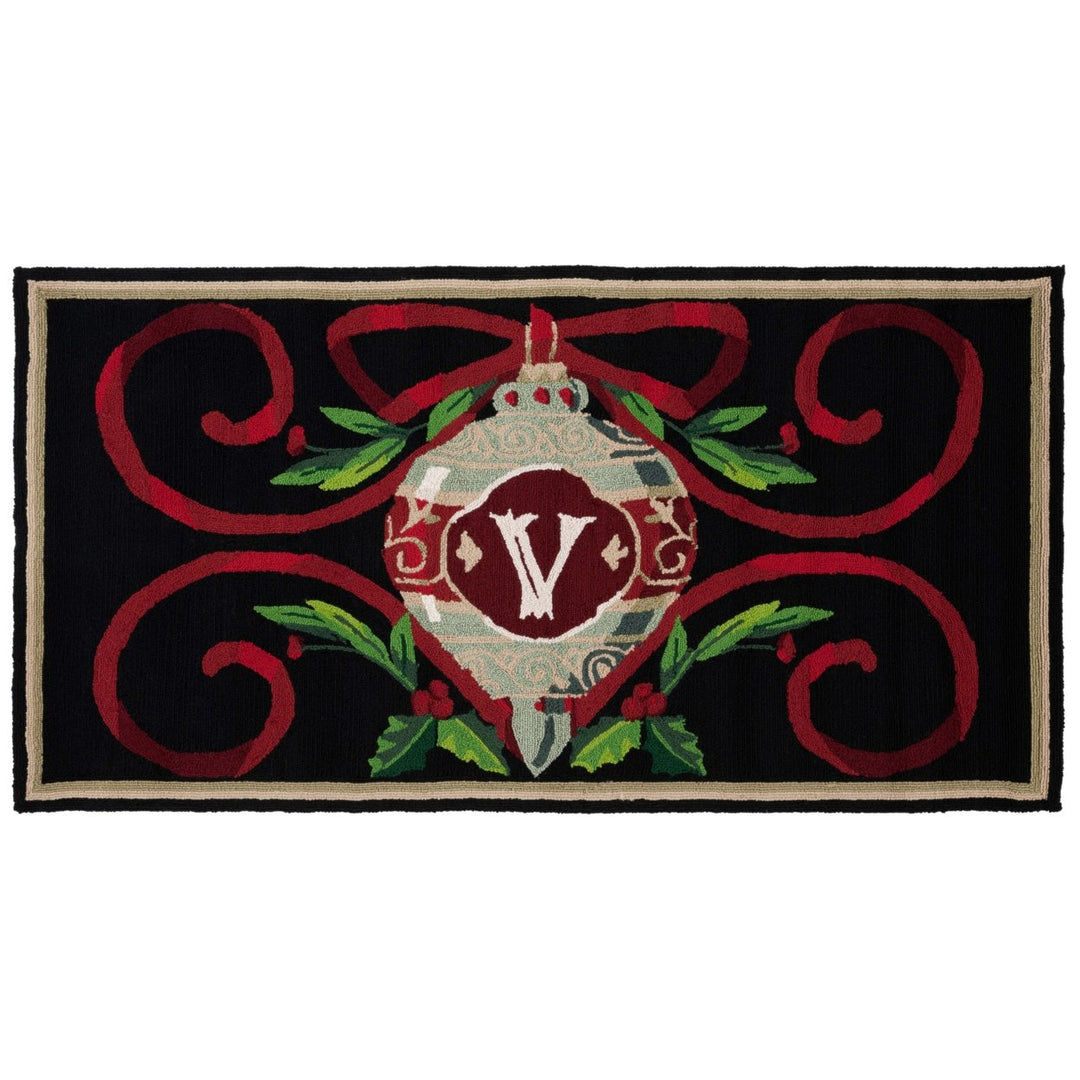 Safavieh MON244V Monogram Black / Multi Image 2