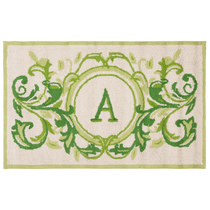 Safavieh MON262A Monogram Beige / Green Image 1