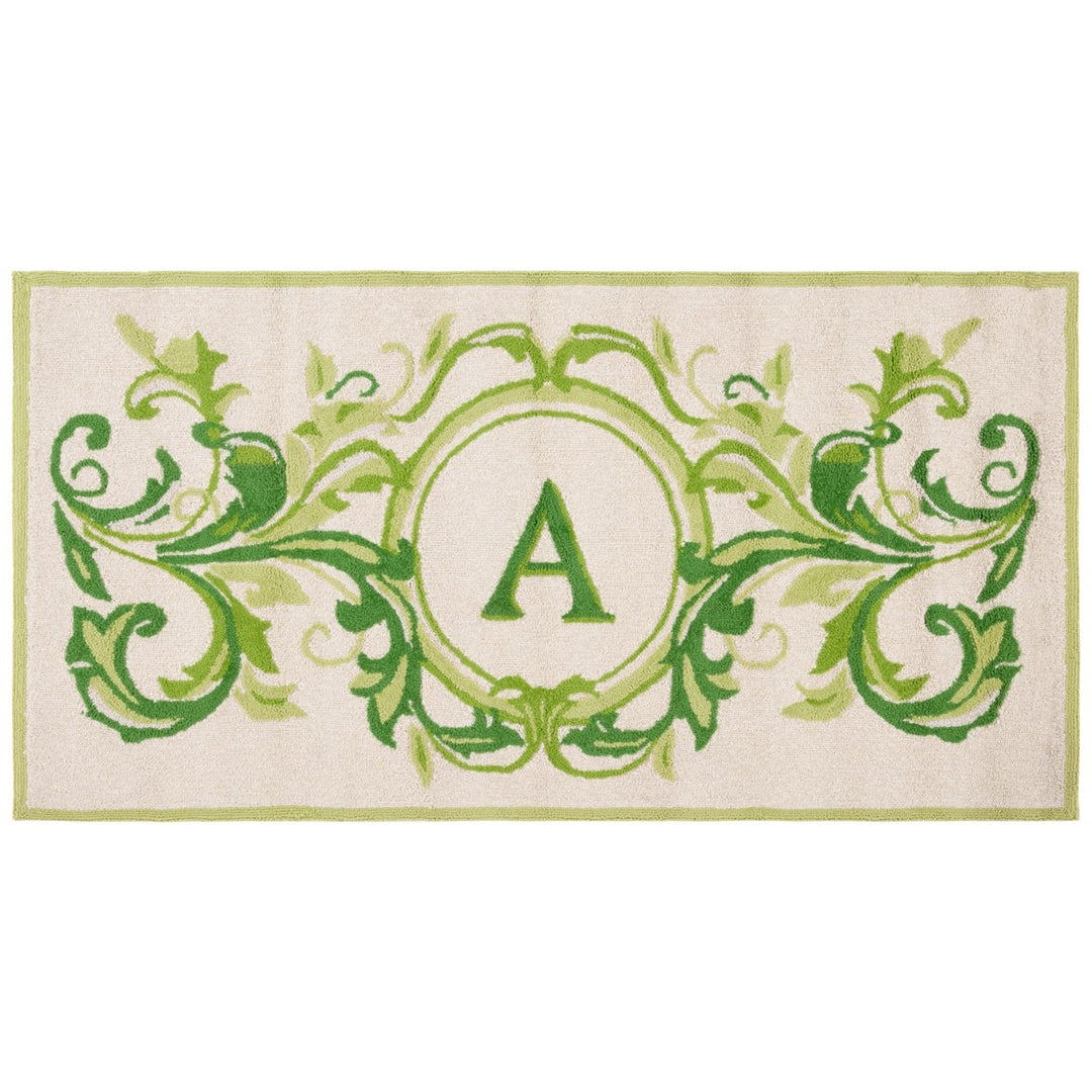 Safavieh MON262A Monogram Beige / Green Image 2