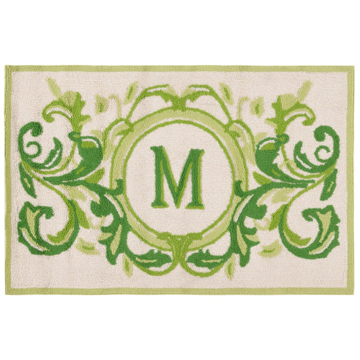 Safavieh MON262M Monogram Beige / Green Image 1