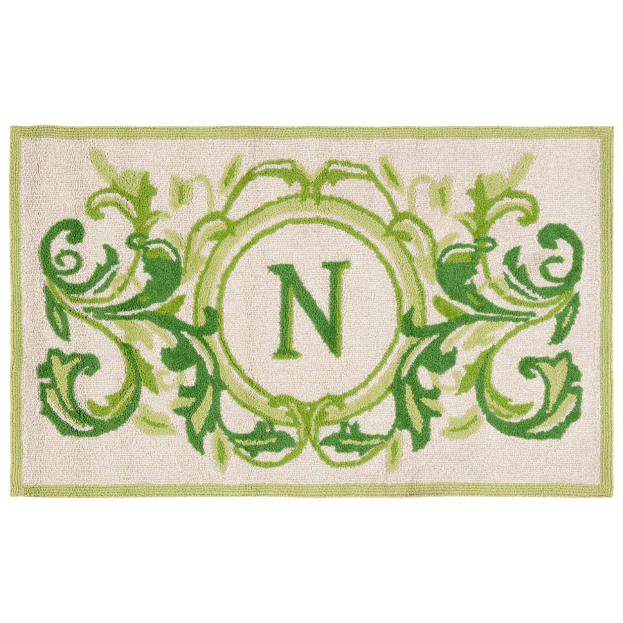 Safavieh MON262N Monogram Beige / Green Image 1