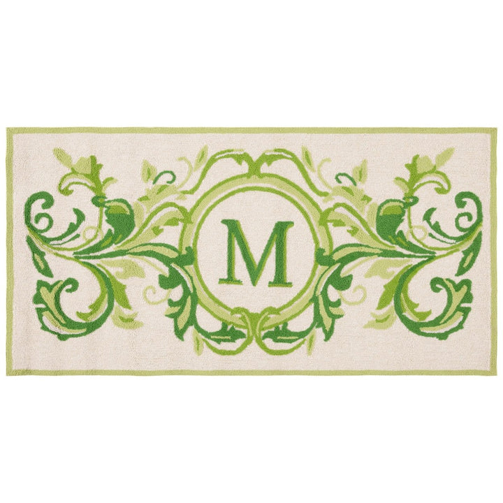 Safavieh MON262M Monogram Beige / Green Image 1